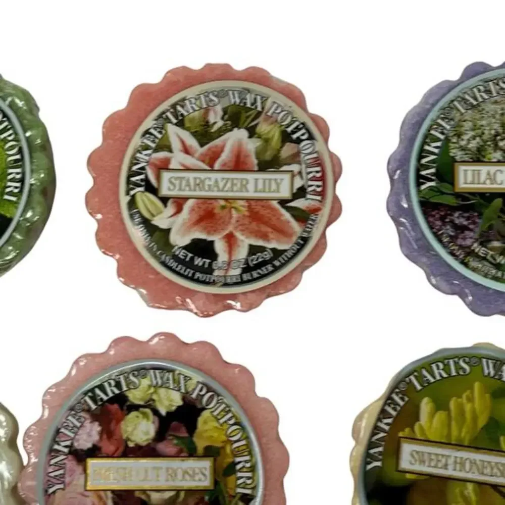 Yankee Candle 9 Piece LOT‎ Of Scented Candle Melting Tarts Home Fragrance